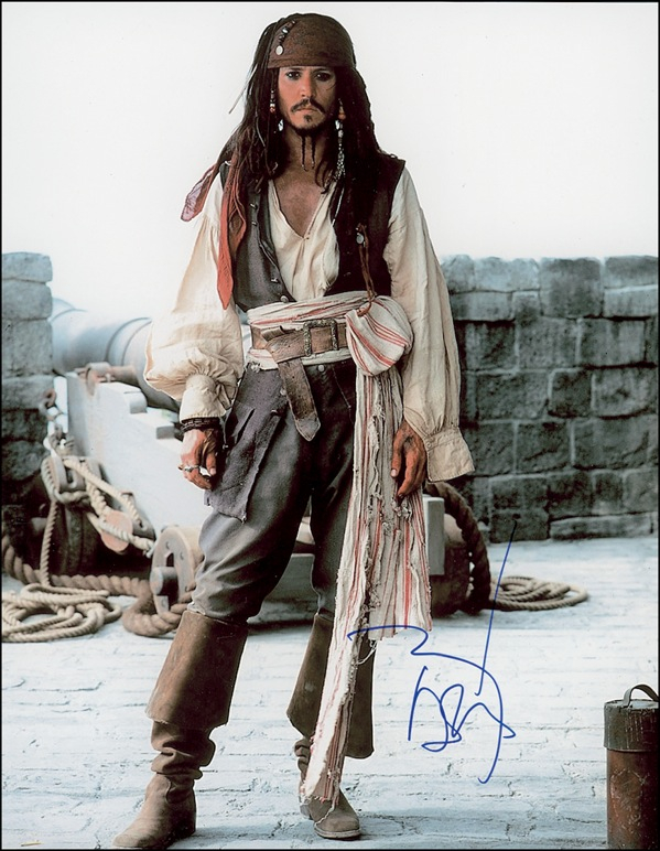 Lot 914 Johnny Depp