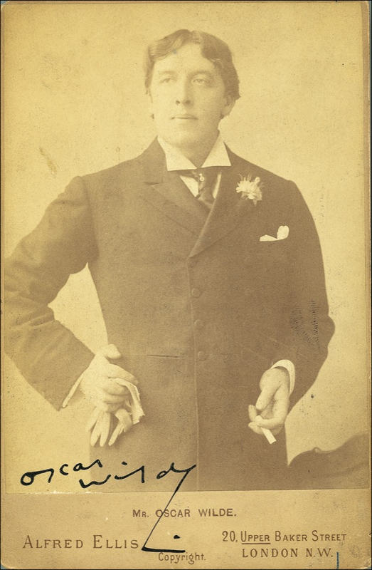 Lot 570 Oscar Wilde