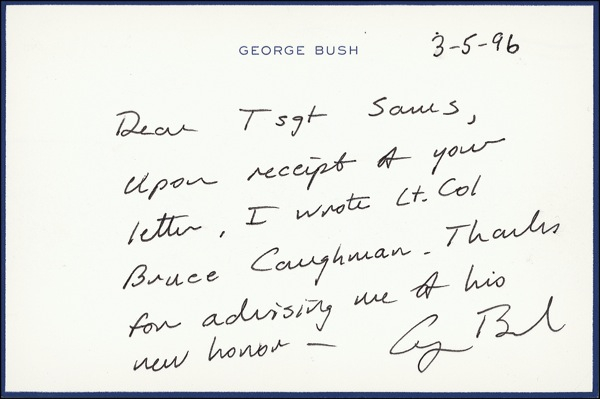 Lot 7 George Bush