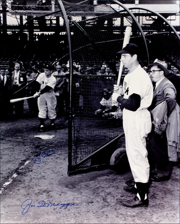 Lot 1277 Joe DiMaggio and Yogi Berra
