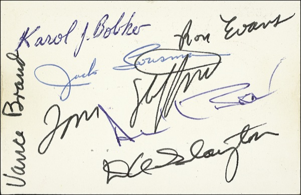 Lot 412 Apollo Astronauts