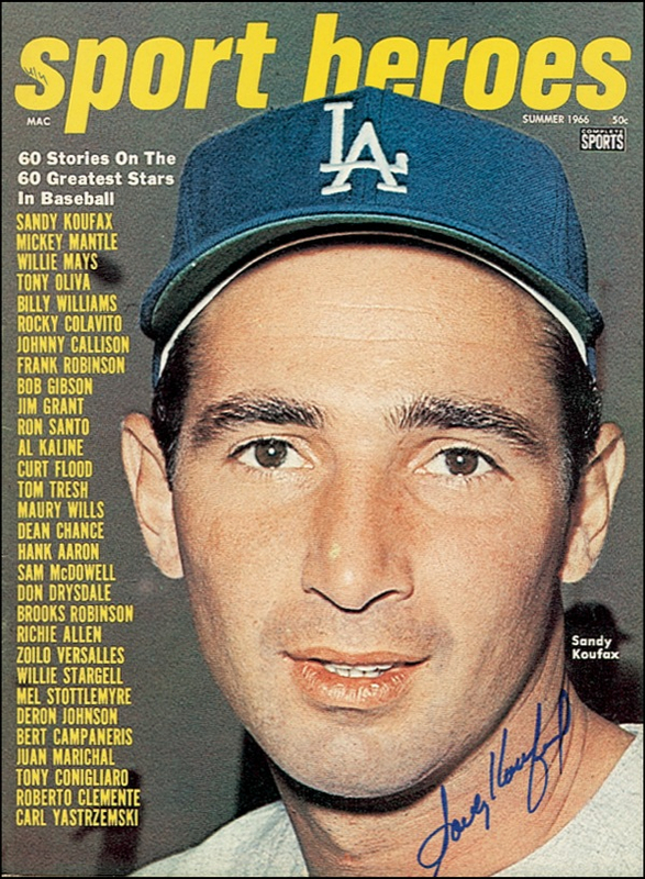 Lot 1375 Sandy Koufax