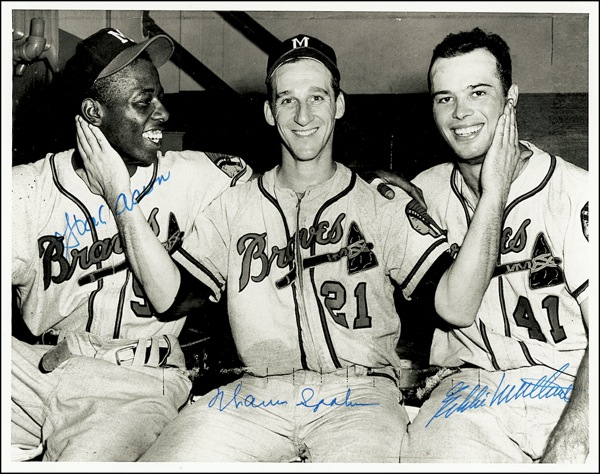 Lot 1421 Milwaukee Braves