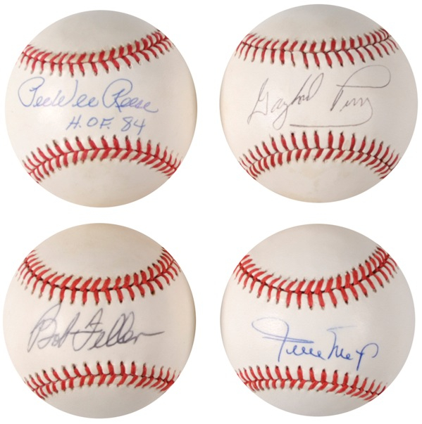 Lot 1185 Baseball Hall of Famers