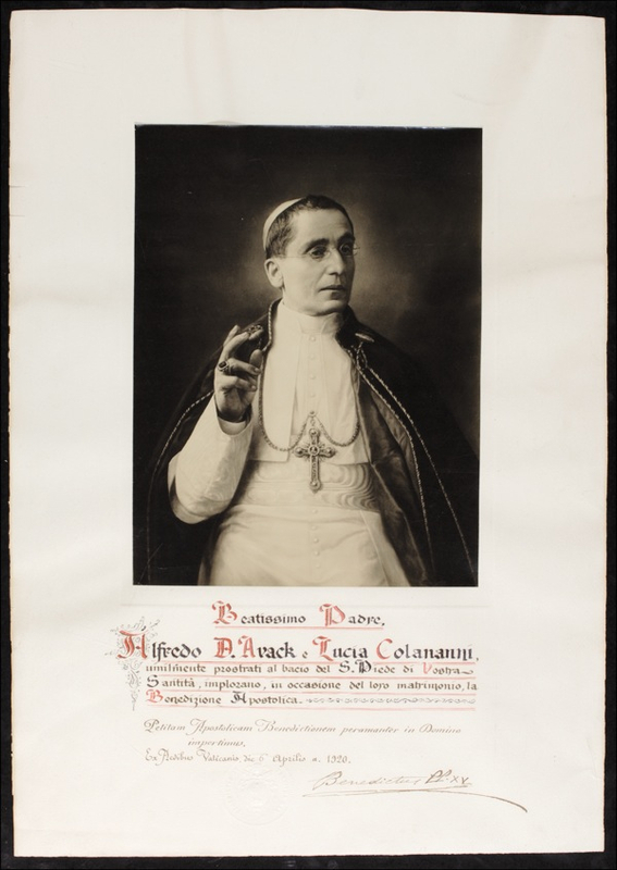 Lot 162 Benedict XV