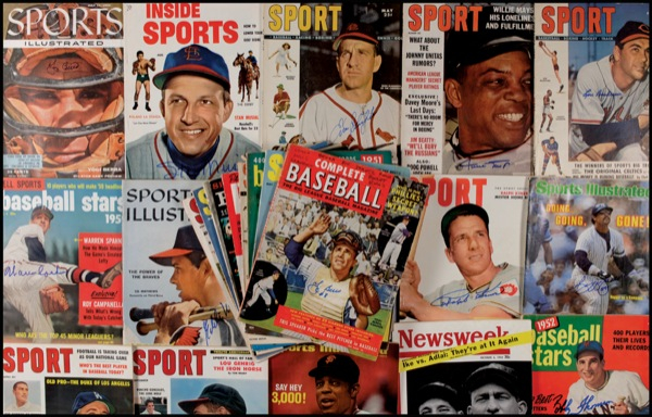 Lot 1197 Baseball Magazines