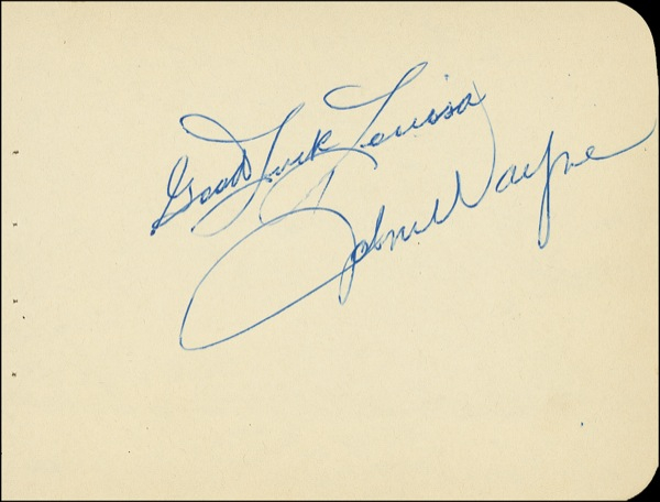 Lot 1145 John Wayne
