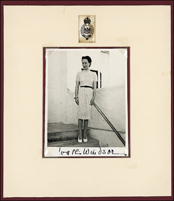 Lot 323 Wallis, Duchess of Windsor
