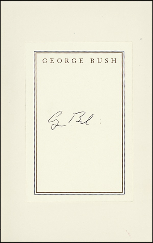 Lot 5 George Bush