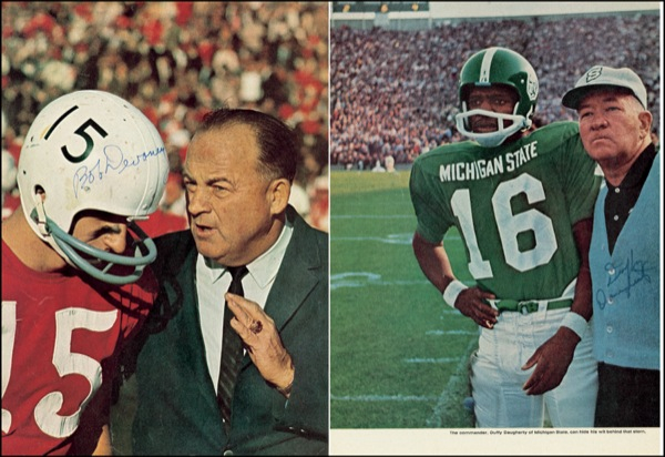 Lot 1268 Duffy Daugherty and Bob Devaney