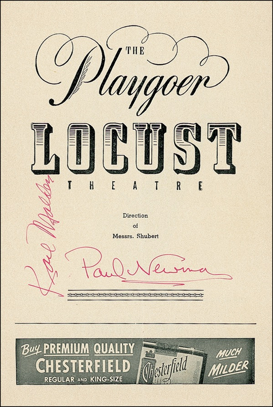 Lot 1048 Paul Newman and Karl Malden