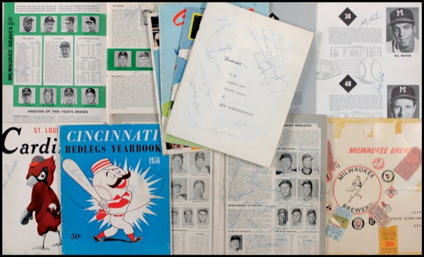 Lot 1183 Baseball Collection