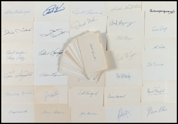 Lot 1200 Baseball Signatures