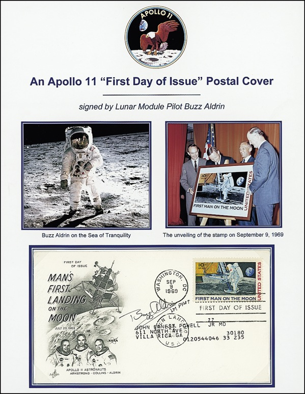 Lot 382 Buzz Aldrin