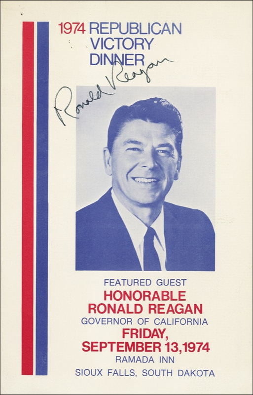 Lot 115 Ronald Reagan