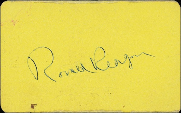 Lot 118 Ronald Reagan