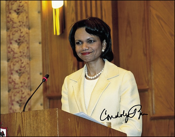 Lot 291 Condoleezza Rice