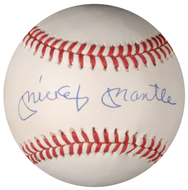 Lot 1405 Mickey Mantle