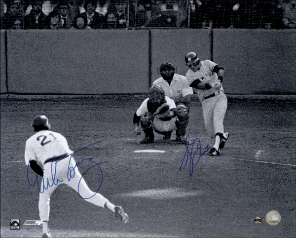 Lot 1272 Bucky Dent and Mike Torrez