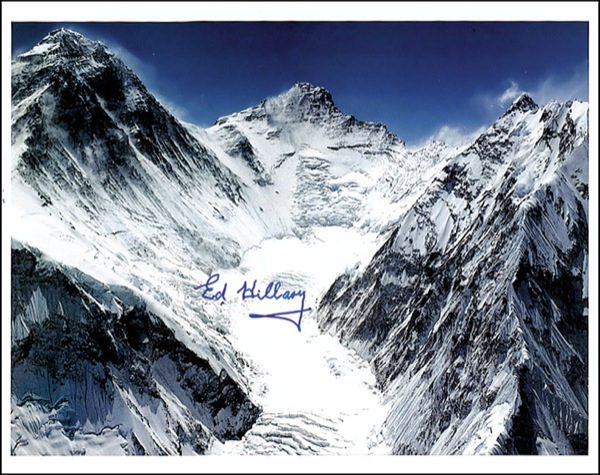Lot 229 Edmund Hillary