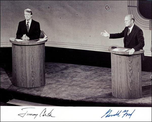 Lot 46 Gerald Ford and Jimmy Carter