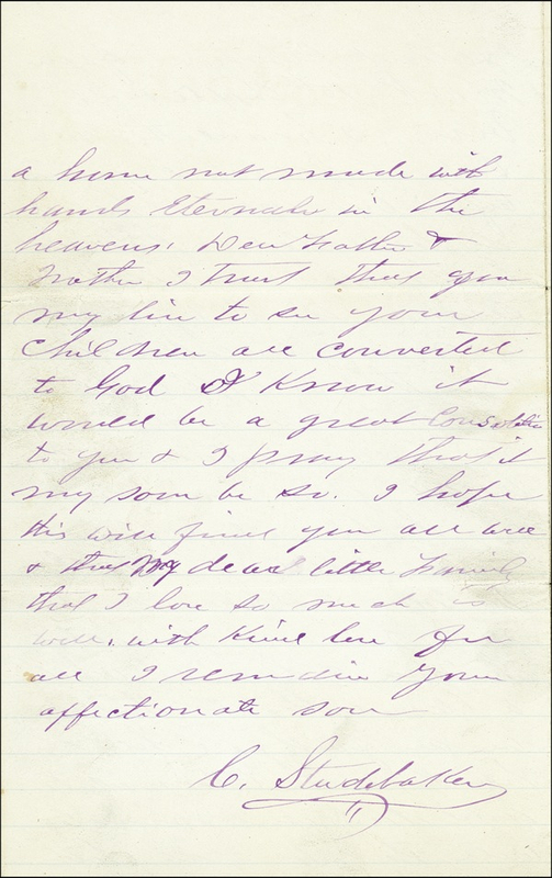 Lot 305 Clement Studebaker