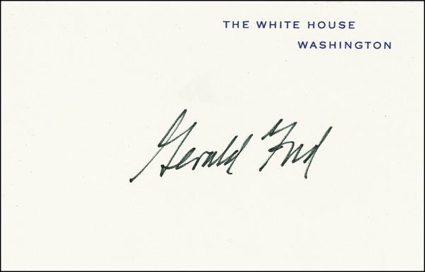 Lot 55 Gerald Ford