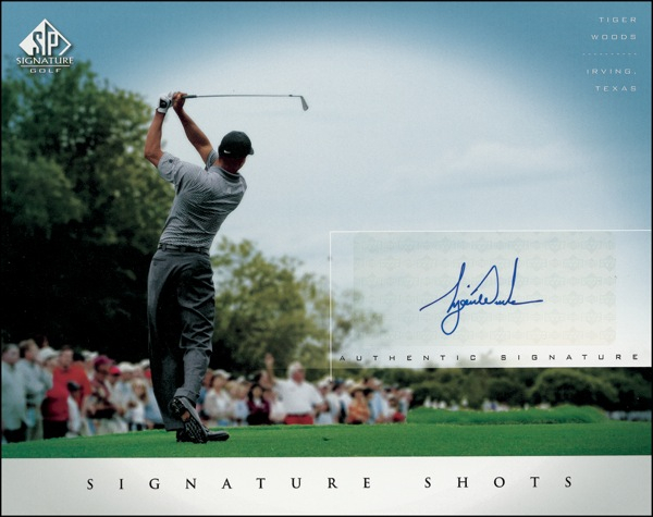 Lot 1576 Tiger Woods