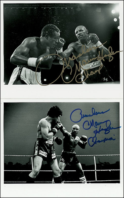 Lot 1334 Marvelous Marvin Hagler