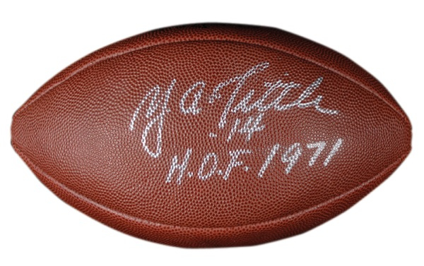 Lot 1552 Y. A. Tittle
