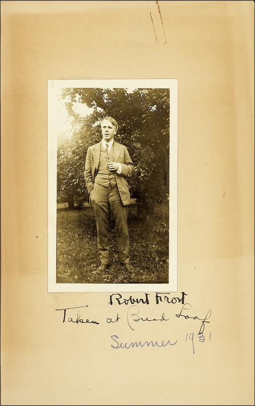 Lot 504 Robert Frost