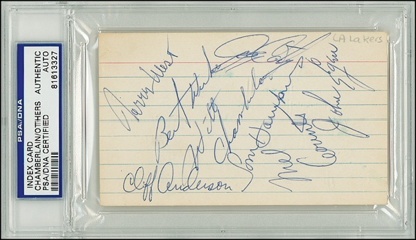 Lot 1396 Los Angeles Lakers