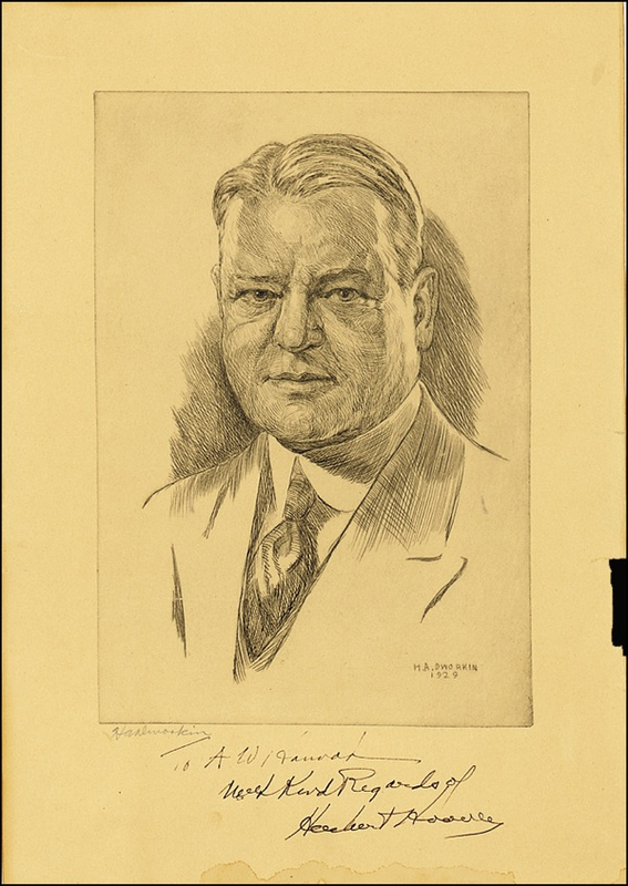 Lot 78 Herbert Hoover
