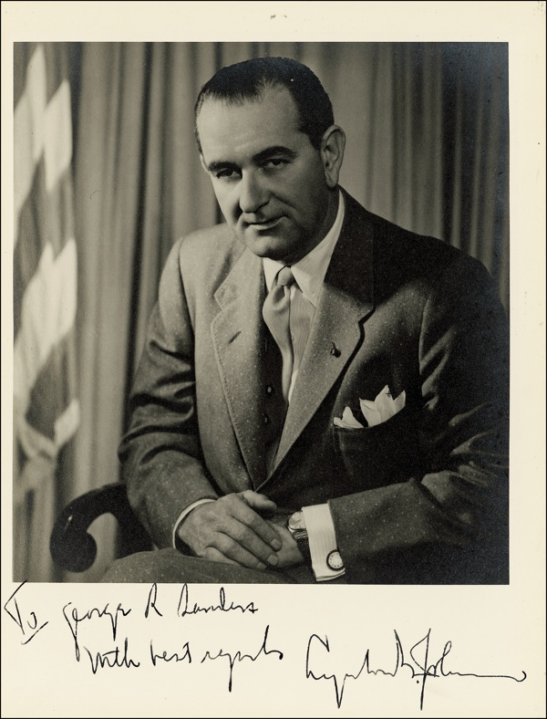Lot 87 Lyndon B. Johnson
