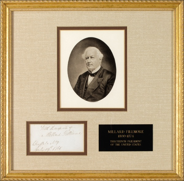 Lot 40 Millard Fillmore