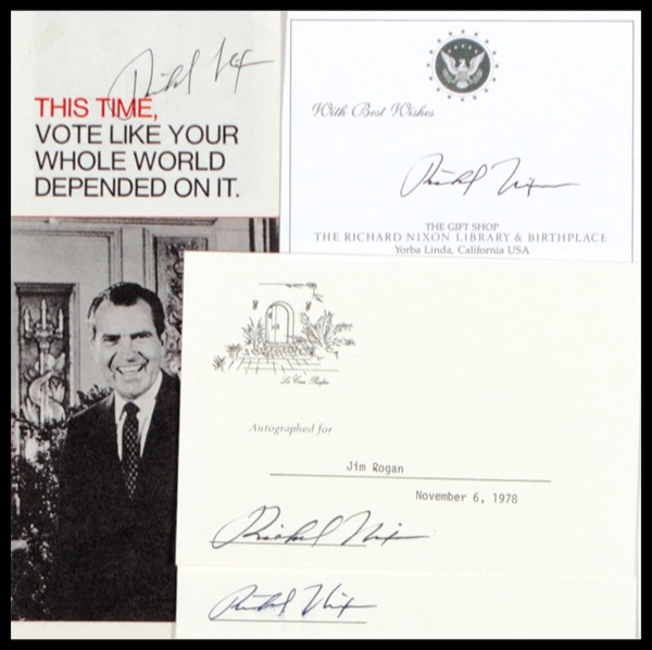 Lot 103 Richard Nixon