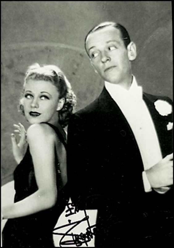 Lot 841 Fred Astaire and Ginger Rogers