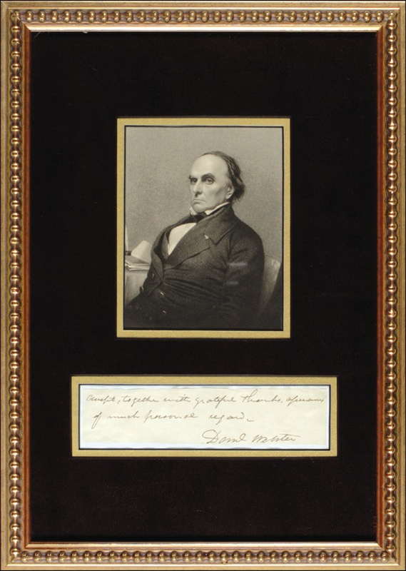 Lot 327 Daniel Webster