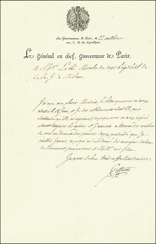 Lot 273 Joachim Murat