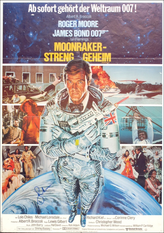 Lot 989 James Bond: Moore, Roger