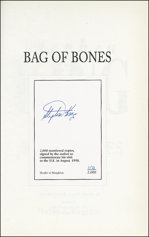 Lot 522 Stephen King