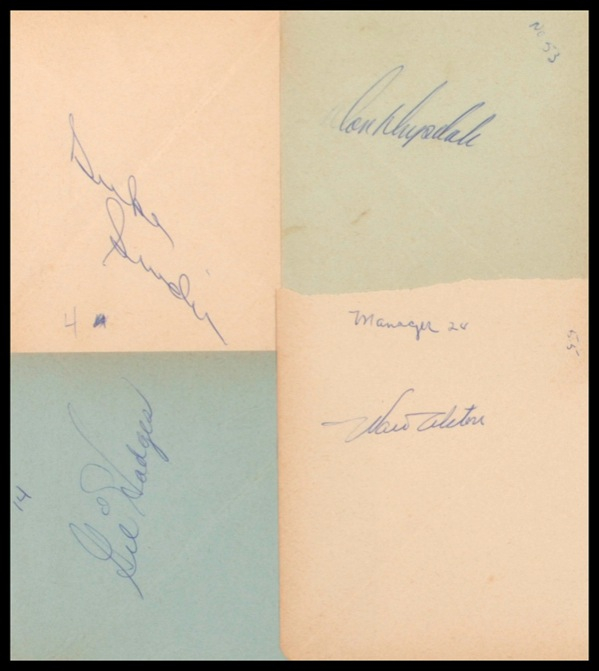 Lot 1289 Dodger Greats