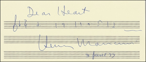 Lot 739 Henry Mancini