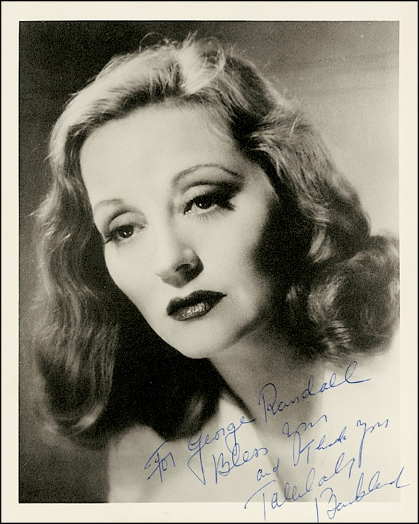 Lot 847 Tallulah Bankhead