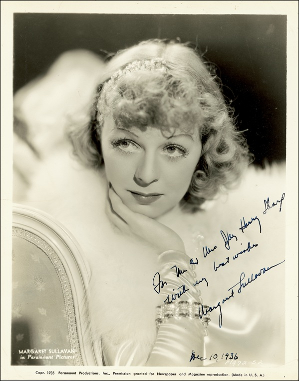 Lot 1127 Margaret Sullavan