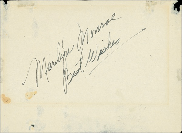 Lot 1044 Marilyn Monroe
