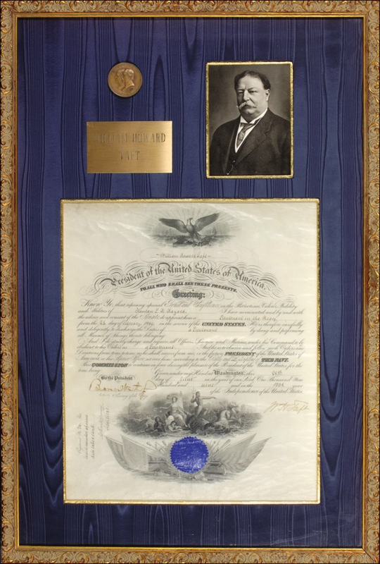 Lot 132 William H. Taft