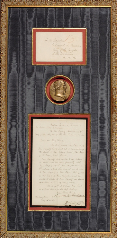 Lot 81 Andrew Jackson