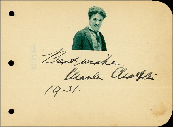 Lot 888 Charlie Chaplin