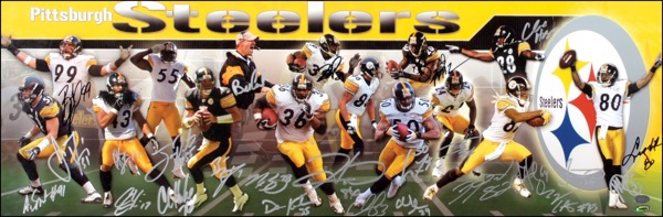 Lot 1481 Pittsburgh Steelers
